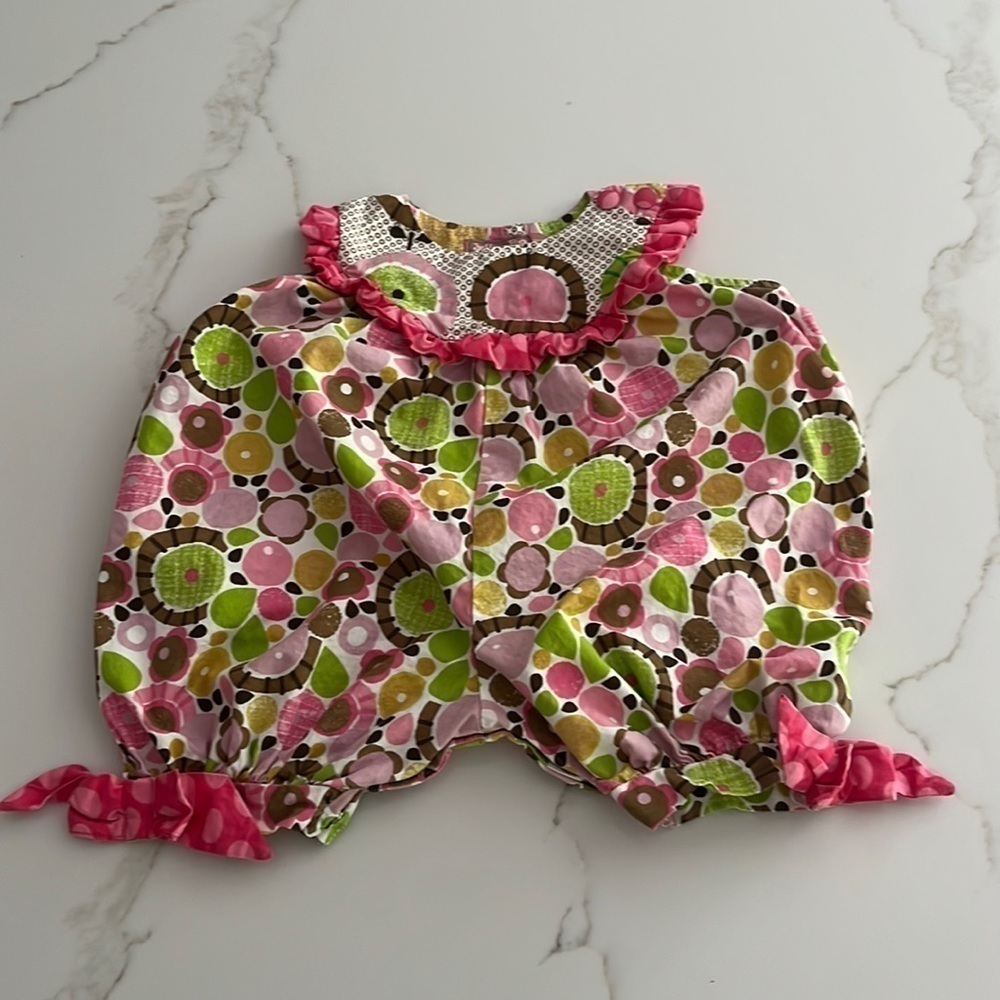 Jelly the Pug Boutique Baby Romper, 12M
